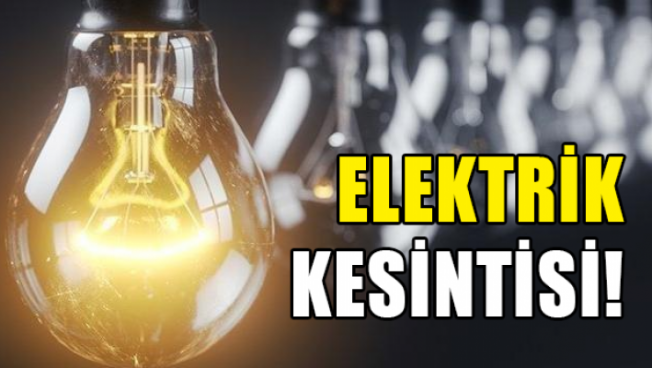 Lefkoşa ve Boğaz bölgesinde bugün dönüşümlü elektrik kesintisi olacak