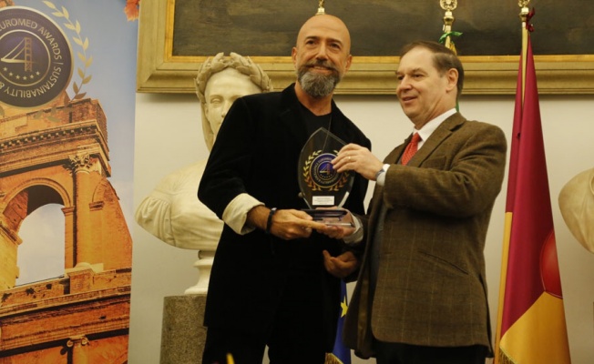 Abdullah Öztoprak Avrupa-Akdeniz Mükemmeliyet Ödülü’ne layık görüldü