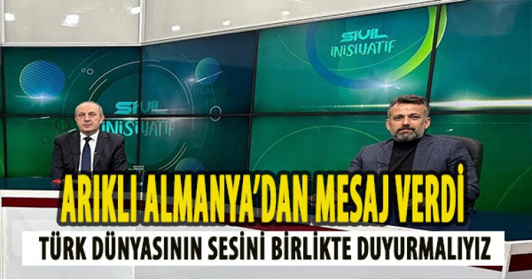 Doç.Dr. Arıklı KKTC'yi Almanya'da anlattı