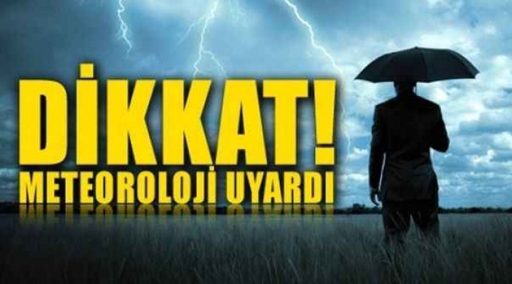 Kıbrıs'ta sarı alarm verildi... Kıbrıs'ta sarı alarm verildi...