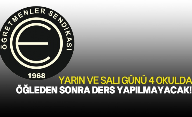 KTOEÖS pazartesi ve salı öğleden sonra ders yapmama eylemi yapacak
