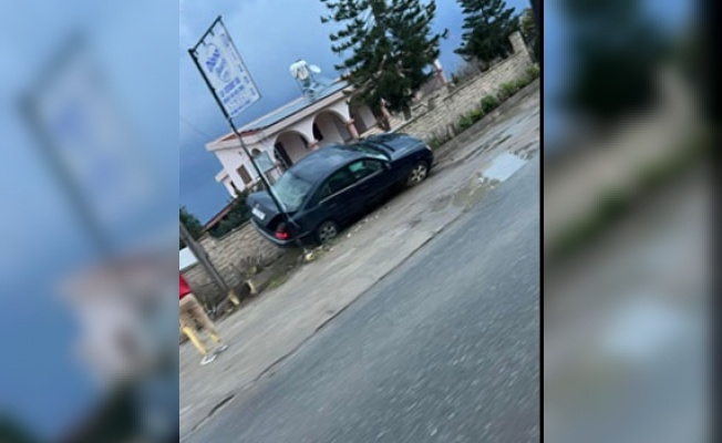 Girne - Çatalköy Yolu'nda Korkutan Kaza!