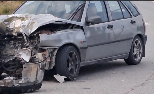 Girne-Tatlısu yolunda feci kaza: Motosiklet sürücüsü ağır yaralandı