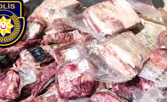 Alayköy'de 64 kilogram kaçak et ele geçirildi!