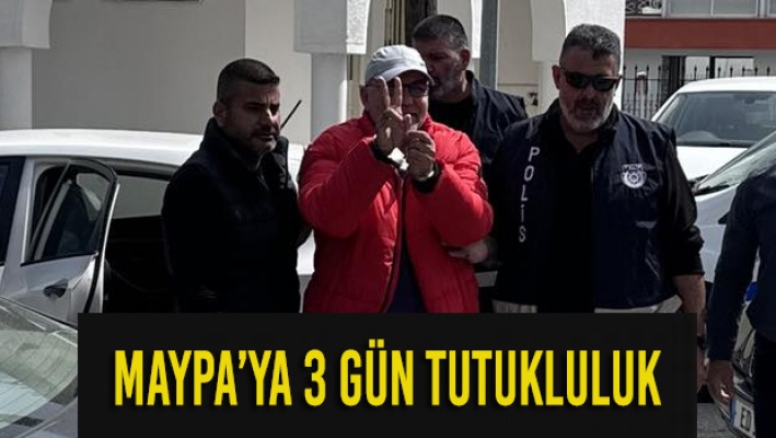 Maypa'ya 3 gün tutukluluk