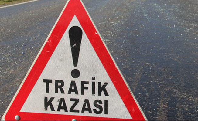Yonca Kavşağı-Ercan Anayolunda kaza Yonca Kavşağı-Ercan Anayolunda kaza