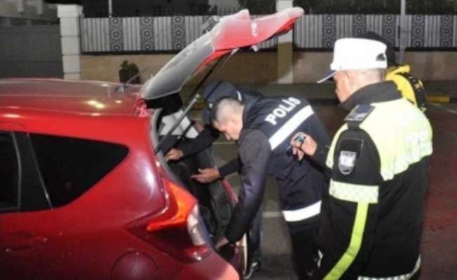 55 araç trafikten men edildi!