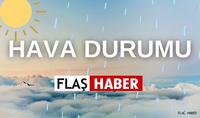 Hava bugün ve yarın yer yer yağışlı