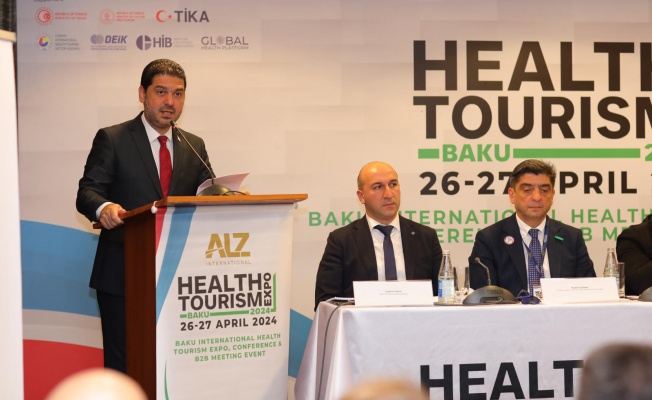 Savaşan Health Tourism Expo-Bakü Açılışında KKTC’yi Temsilen Konuştu