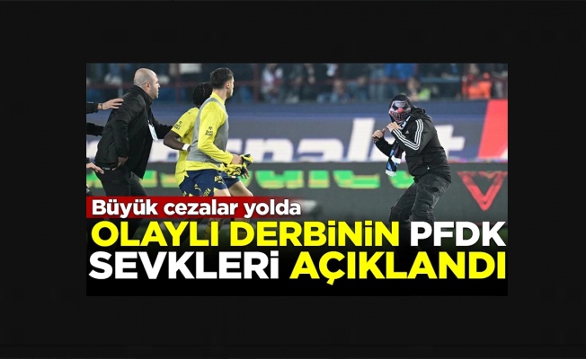 Trabzonspor-Fenerbahçe maçının sevkleri açıklandı