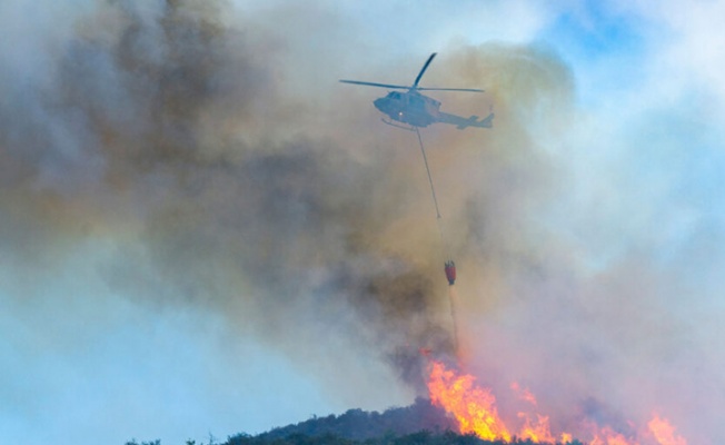 Limasol’da yılın ikinci büyük yangını çıktı