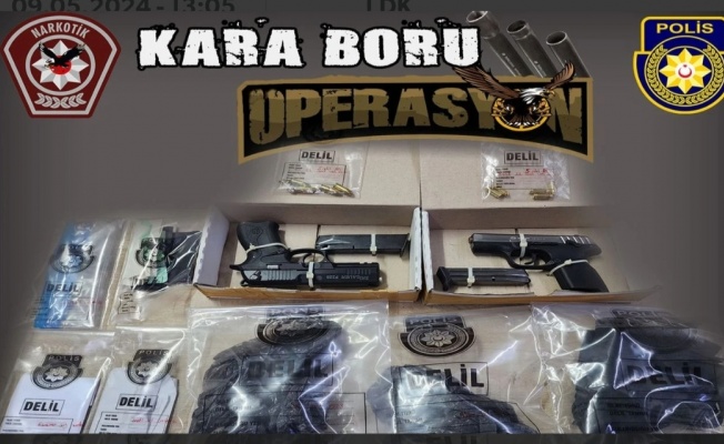 Polis'ten 'Kara Boru' operasyonu... Evden çıkanlar şaşkına çevirdi!