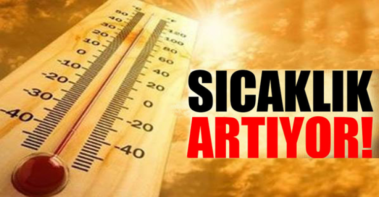 Sıcaklık 36 dereceye çıkacak
