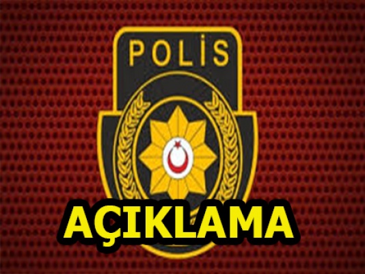 Polisten kazaya ilişkin açıklama!