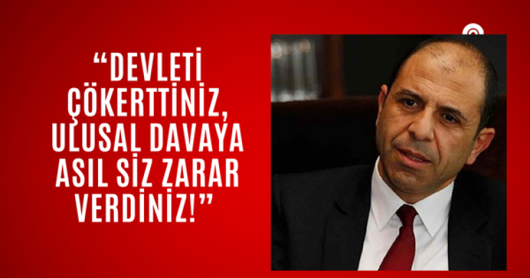 Özersay: “Bu Mu Sizin Milliyetçiliğiniz?” Özersay: “Bu Mu Sizin Milliyetçiliğiniz?”