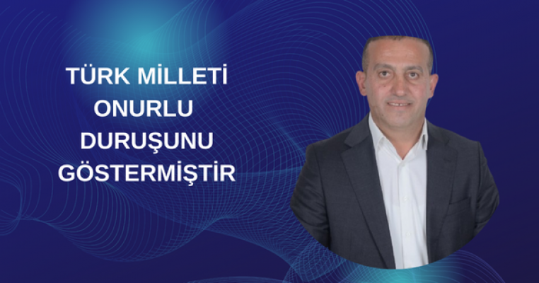 Sancar'dan 15 Temmuz mesajı Sancar'dan 15 Temmuz mesajı