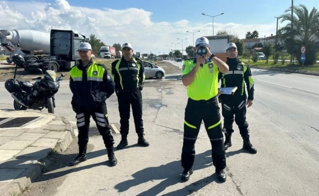 37 araç ise trafikten men edildi