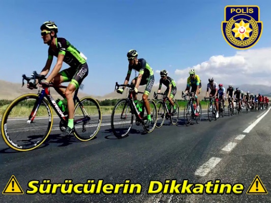 İskele- Karpaz ana yolunda düzenlenecek bisiklet yarışı nedeniyle kavşak ve çemberler trafiğe kapatılacak