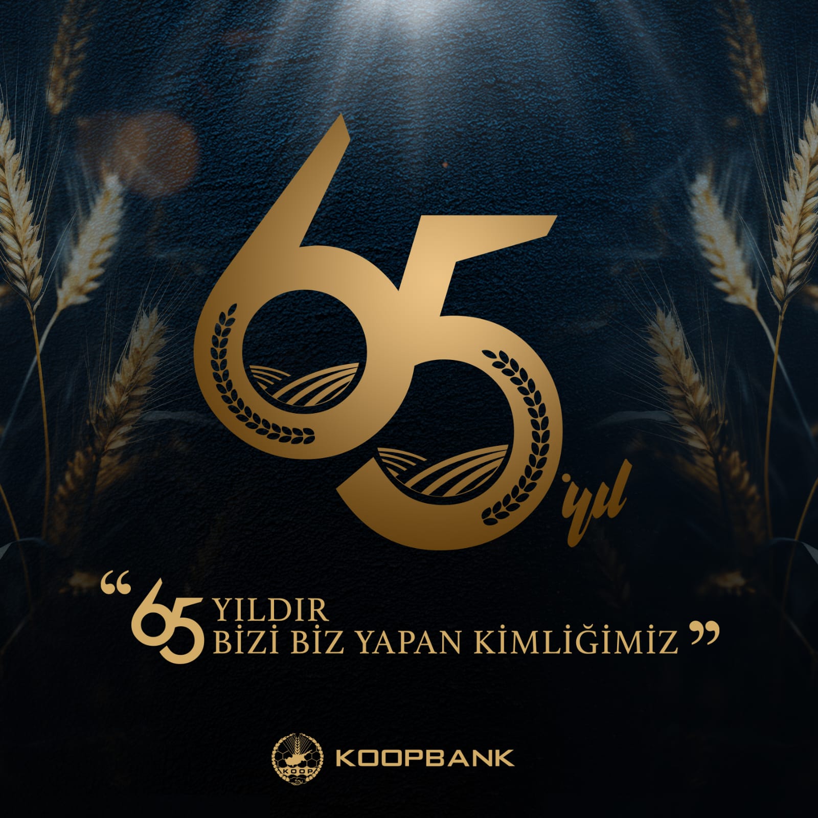 “KOOPBANK 65’İNCİ YILINI KUTLUYOR.”