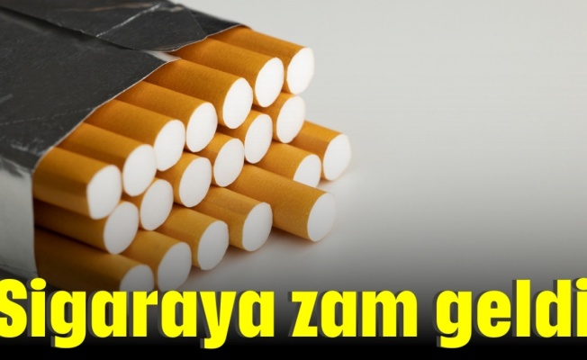 Sigaraya yine zam!