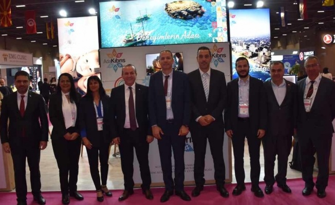 İstanbul'daki Helal Expo Fuarı'nda KKTC standına yoğun ilgi