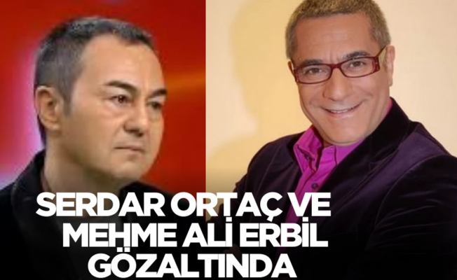 Mehmet Ali Erbil ve Serdar Ortaç aralarında... Ünlü isimlere yasa dışı bahis soruşturması!