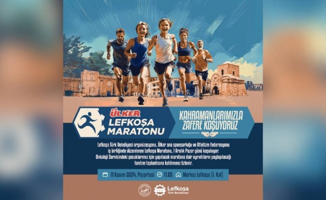 Ülker Lefkoşa Maratonu, bu yıl 12. kez gerçekleşiyor