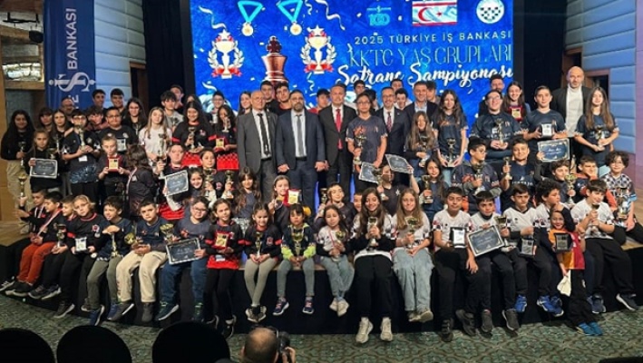2025 KKTC Yaş Grupları Satranç Şampiyonası büyük coşkuyla gerçekleşti