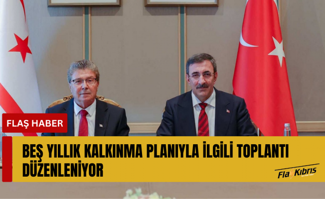 Beş yıllık kalkınma planıyla ilgili toplantı düzenleniyor