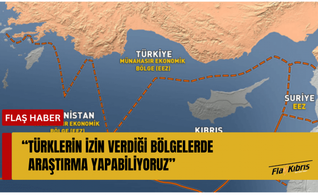 Alithia “Türklerin izin verdiği bölgelerde araştırma yapabiliyoruz”