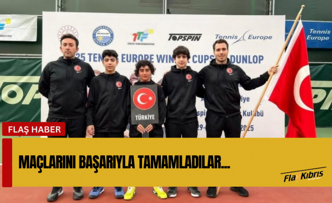 Bekir’li Türkiye 14 Yaş Milli Takımı, Tennis Europe Winter Cup 2025 maçlarını tamamladı