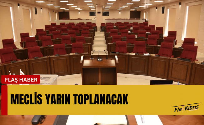 Cumhuriyet Meclisi Genel Kurulu yarın toplanacak