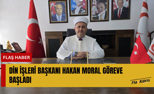 Din İşleri Başkanı Hakan Moral göreve başladı