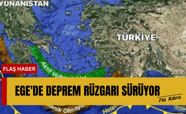 Ege'de 26 Ocak'tan bu yana 9 bin deprem meydana geldi!