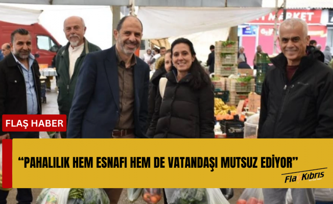Kudret Özersay: Pahalılık hem esnafı hem de vatandaşı mutsuz ediyor