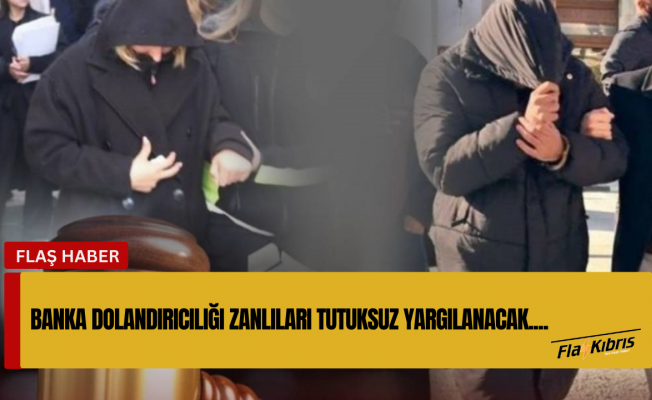 Şube müdürü ve kız arkadaşının tutuksuz yargılanmalarına karar verildi