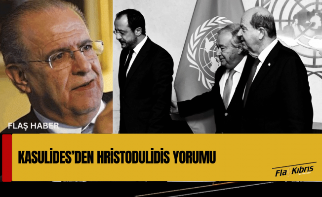 Yoannis Kasulidis: Hristodulidis Kıbrıs sorununu özden daha çok iletişimsel yönetiyor
