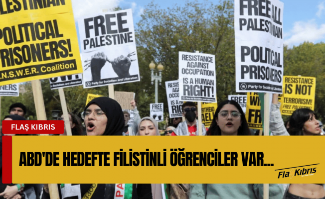 ABD'li Bakan duyurdu: Filistinli öğrencilerin paylaşımları incelenecek