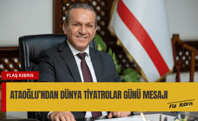 Ataoğlu: Tiyatro binamızın üçüncü etabı için ihaleye kısa sürede çıkılacak