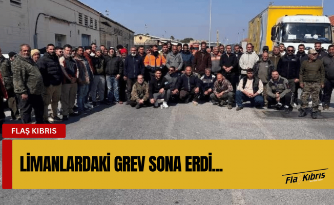 Gazimağusa ve Girne limanlarındaki grev askıya alındı