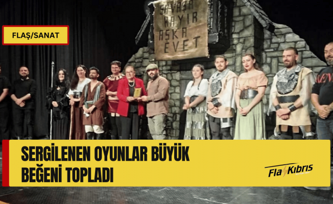 Girne Belediyesi Oda Tiyatrosu, Dünya Tiyatro Günü’nü iki özel oyunla kutladı