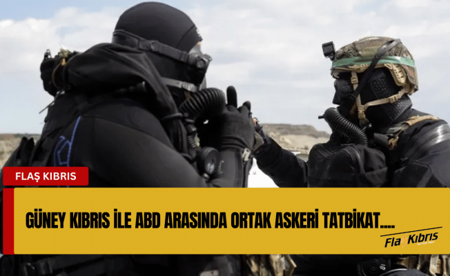 Güney Kıbrıs ile ABD arasında ortak askeri tatbikat