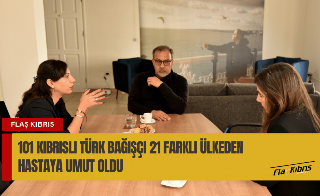 KKTC’den dünyaya uzanan kök hücre ve ilik nakli bağışları