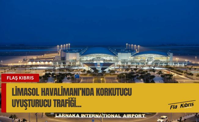 Larnaka Havalimanı’nda 2024 yılında rekor miktarda uyuşturucu ele geçirildi