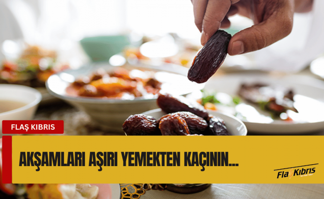 Oruç tutarken egzersiz ve beslenmede nelere dikkat etmeli?