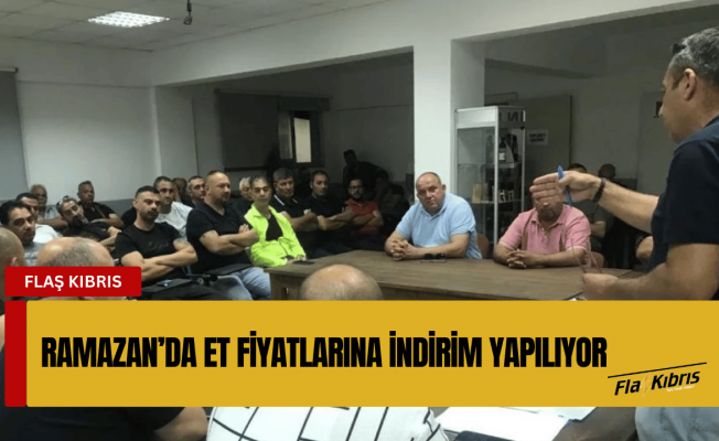 Raşit Şenkaya: Ramazan'da et fiyatlarına yüzde 10 indirim kararı aldık
