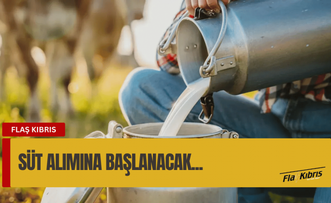 Vadili Süt Toplama Merkezi çarşamba günü süt alımına başlayacak