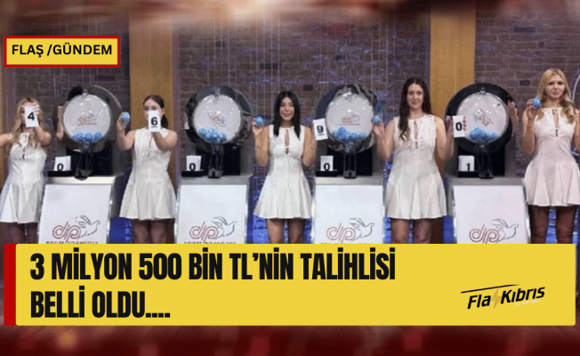 3 milyon 500 bin TL  Lefkoşa'ya isabet etti!