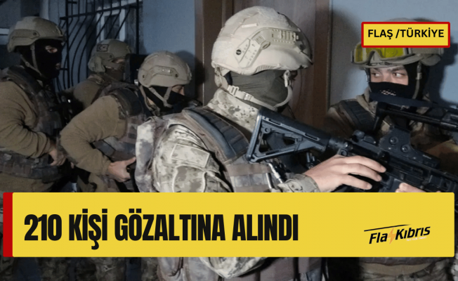 49 ilde terör örgütü DEAŞ operasyonu