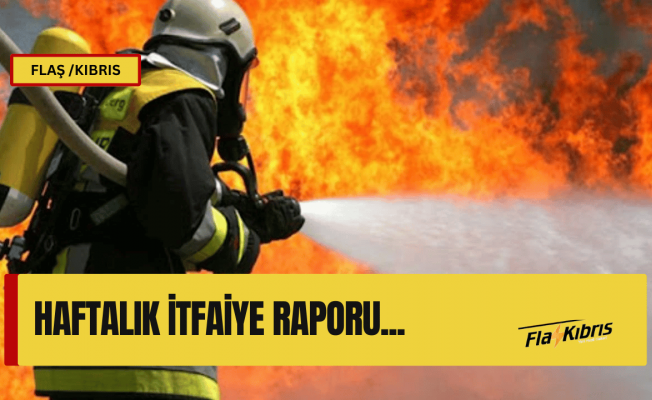 7 yangın, 18 özel servis olayı meydana geldi